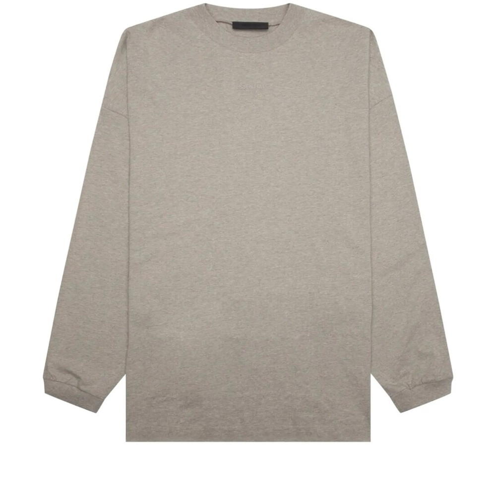 Fear of God Taupe Long Sleeve Tee - Size M